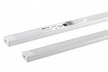 SQ0331-0481 Алюминиевый профиль накладной 1506 (1 м), матовый рассеиватель, 2 заглушки, 2 крепежа TDM