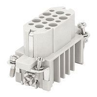 366481 Розетка OptiLink HDC-HD-15-10-FC-(0.14-2.5) 250В КЭАЗ 