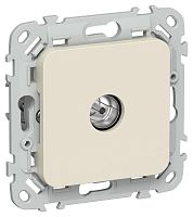 FI-A13-O-K86 Розетка телевизионная оконечная СП FLITE РТВм-1-1-1-ФлСл тип M экранир. механизм сливочный IEK 