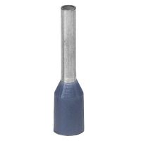 IF0.75-12GR Наконечник-гильза с изолирован. фланцем для жилы 0.75кв.мм длина контактн. части 12мм сер. DKC 