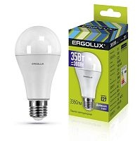 14232 Лампа светодиодная LED-A70-35W-E27-6K ЛОН 35Вт E27 6500К 180-240В Ergolux 