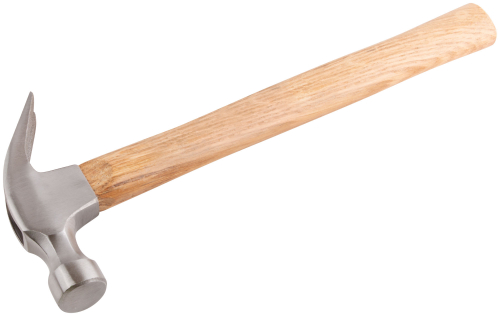 Молоток-гвоздодер, деревянная ручка 25 мм, 340 гр. в г. Санкт-Петербург  фото 2
