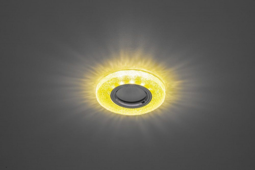 Светильник встраиваемый с белой LED подсветкой Feron CD972 потолочный MR16 G5.3 желтый 28601 в г. Санкт-Петербург  фото 3