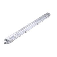 UL-00006465 Светильник линейный ULW-T41C T8х1/L156 IP65 WHITE накладной без лампы цоколь G13 под LED лампу Т8 (ЛПО 1х58) Uniel 