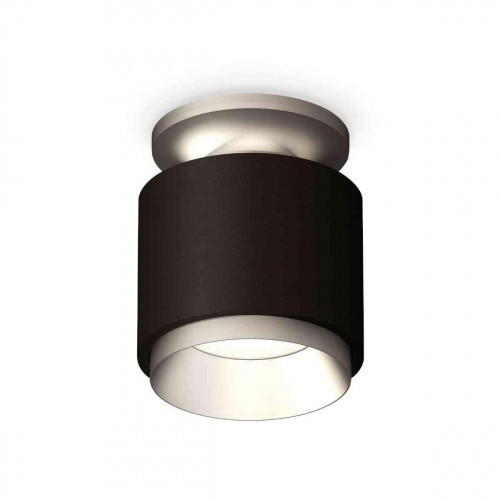 Комплект накладного светильника Ambrella light Techno Spot XS7511100 SBK/MCH черный песок/хром матовый (N7928, C7511, N7033) в г. Санкт-Петербург 
