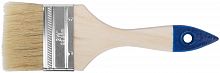 Кисть флейцевая "Эконом", натур. светлая щетина, деревянная ручка 2.5" (63 мм) в г. Санкт-Петербург 