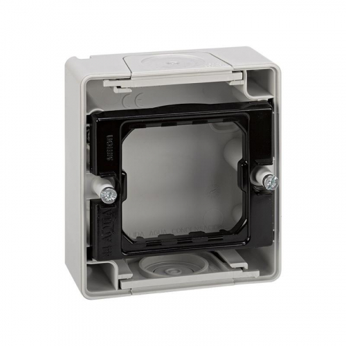 4400751-035 Коробка установочная 1-м сер. Simon44 Aqua 