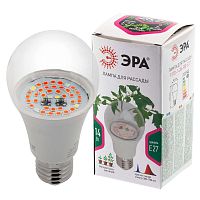 Лампа светодиодная для растений ЭРА E27 14W 1310K прозрачная Fito-14W-RB-E27 Б0050602 в г. Санкт-Петербург 