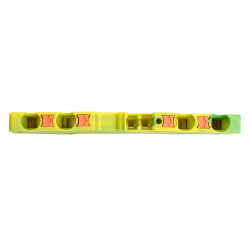 Зажим пружинный, 4-проводной проходной ЗНИ - 4 ,JXB PT 4 , желтый,зеленый LD574-1-40 49262 в г. Санкт-Петербург  фото 5