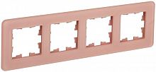 BR-M42-G-41-K97 Рамка 4-м BRITE РУ-4-2-Бр стекло дым. RE IEK 