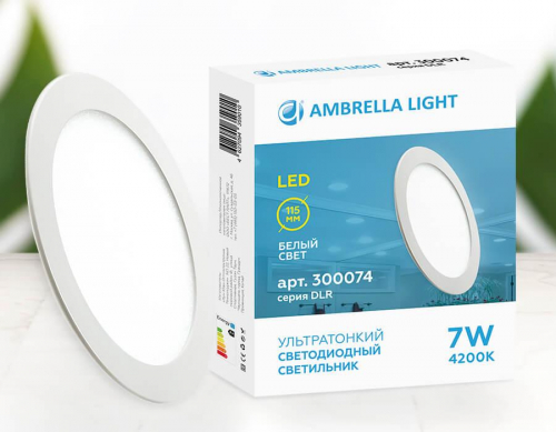 Встраиваемый светодиодный светильник Ambrella light DLR 300074 в г. Санкт-Петербург  фото 2