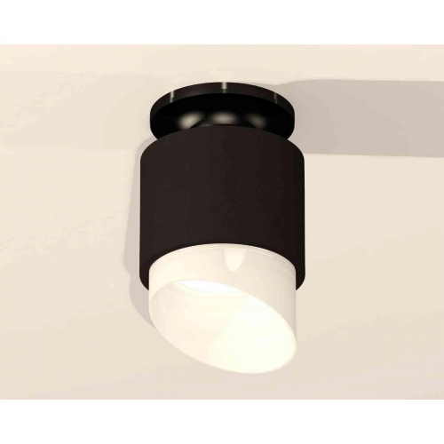 Комплект накладного светильника Ambrella light Techno Spot XS7511066 SBK/PBK/FR черный песок/черный полированный/белый матовый (N7926, C7511, N7175) в г. Санкт-Петербург  фото 3