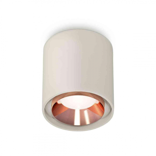 Комплект накладного светильника Ambrella light Techno Spot XS7724005 SGR/PPG серый песок/золото розовое полированное (C7724, N7035) в г. Санкт-Петербург 