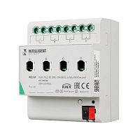 041225 Модуль релейный KNX-7043-82-DRO-DIN (BUS 4х16А KNX Secure) IP20 пластик INTELLIGENT ARLIGHT 
