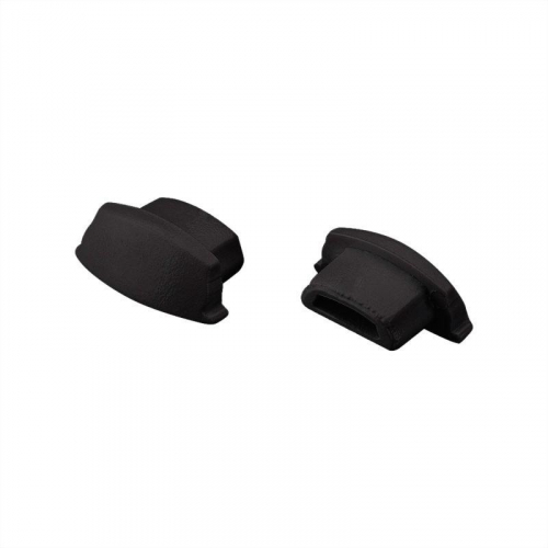 039585 Заглушка ARH-BENT-W11 BLACK глухая пластик Arlight 