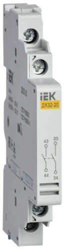 DMS11D-AU20 Контакт дополнительный 2НЗ ДК32-20 KARAT IEK 