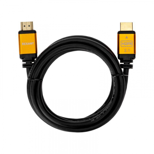 Кабель HDMI - HDMI 2.1 2м Gold Rexant 17-6004 в г. Санкт-Петербург 