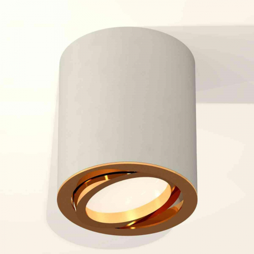 Комплект накладного светильника Ambrella light Techno Spot XS7423022 SGR/PYG серый песок/золото желтое полированное (C7423, N7004) в г. Санкт-Петербург  фото 3