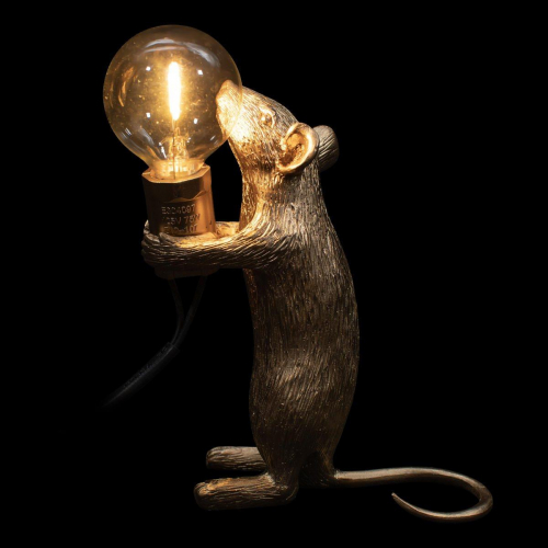 Настольная лампа Loft IT Mouse 10313 Gold в г. Санкт-Петербург  фото 4