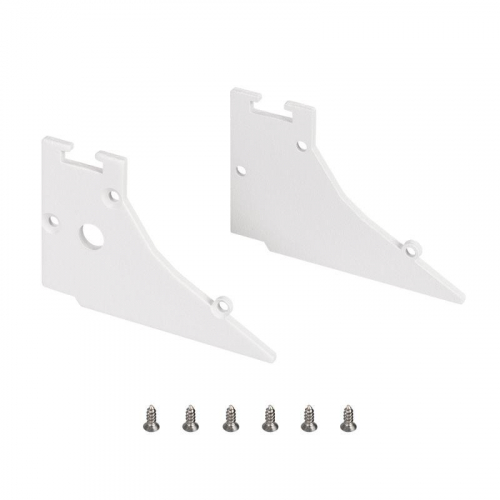 039954 Заглушка FANTOM-W45-BEVEL WHITE металл Arlight 