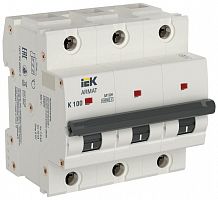 AR-M10H-3-K100 Выключатель автоматический модульный 3п K 100А M10H ARMAT IEK 