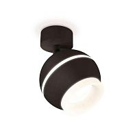 Комплект накладного светильника Ambrella light Techno Spot XM1102017 SBK/FR черный песок/белый матовый (A2210, C1102, N7165) в г. Санкт-Петербург 