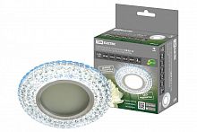 SQ0359-0141 Светильник встраиваемый СВ 03-12 MR16 50Вт G5.3 LED подсветка 3 Вт зеркальный/хром TDM