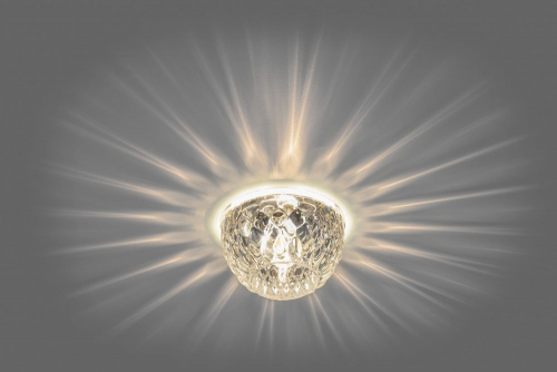 Светильник встраиваемый с белой LED подсветкой Feron JD187 потолочный JCD9 G9 прозрачный 27979 в г. Санкт-Петербург  фото 2