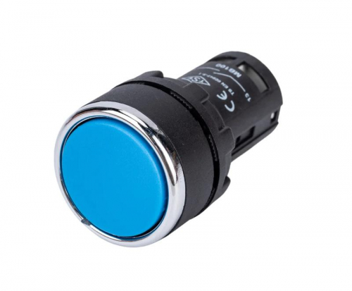 MB100DM Кнопка нажимная моноблочная 22мм IP 40 1НО EMAS 