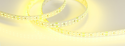 Лента RT 2-5000 24V Yellow 2х2 (3528, 1200 LED, LUX) (Arlight, 19.2 Вт/м, IP20) 008774 в г. Санкт-Петербург  фото 2