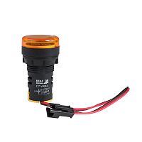 375700 Индикатор тока и напряжения OptiSignal Compact D22 С7-VAM-5 желт. 50-500В AC/0-100А AD22VAM КЭАЗ 