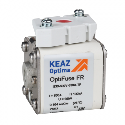 345808 Предохранитель OptiFuse FR-S33-690V-1100A-TF КЭАЗ 