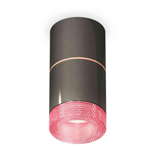 Комплект накладного светильника Ambrella light Techno Spot XS7403102 DCH/PI черный хром/розовый (C7403, A2073, C7403, N7193) в г. Санкт-Петербург 