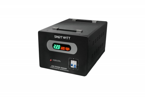 Стабилизатор напряжения напольный SMARTWATT AVR TOWER 10000RF 4512020370003