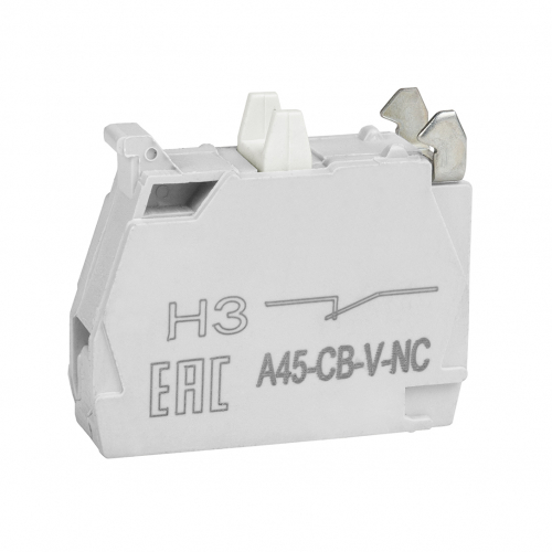 Блок контактный OptiSignal D22 A45-CB-V-NC 1НЗ винтовой зажим ZBE102 в г. Санкт-Петербург 