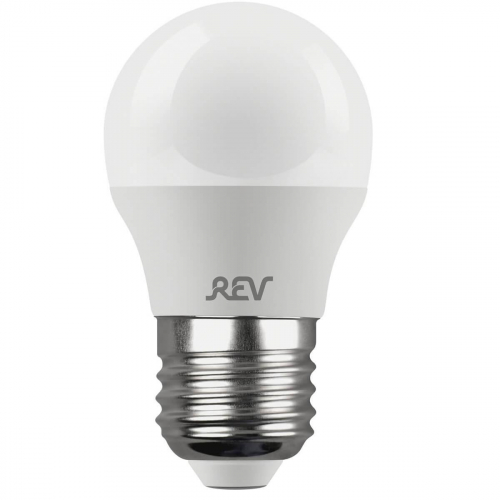 Лампа светодиодная REV G45 Е27 9W 6500K холодный белый свет шар 32519 2 в г. Санкт-Петербург  фото 2