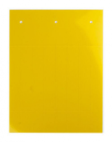 Табличка полужесткая установка в держатель ПВХ-0.5 желт. (уп.60шт) DKC TAS6715Y в г. Санкт-Петербург 