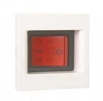 KL04-9 Выключатель 1-кл. 2п СП Simon Connect 16А IP20 с подсветкой механизм бел. Simon 