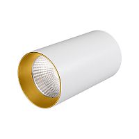 Светильник накладной SP-POLO-R85-1-15W Warm White 40deg (White, Gold Ring) (Arlight, IP20 Металл, 3 года) 022942 в г. Санкт-Петербург 