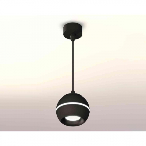 Комплект подвесного светильника Ambrella light Techno Spot XP1102001 SBK/PBK черный песок/черный полированный (A2302, C1102, N7011) в г. Санкт-Петербург  фото 3