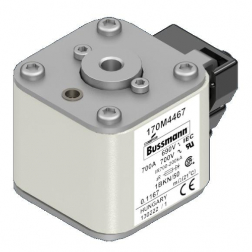 170M4467 Предохранитель быстрый 700А 690В 1BKN/50 AR UC EATON  фото 3