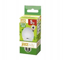 Лампа светодиодная PLED- ECO-G45 5Вт E27 3000К 8+2 (уп.10шт) JazzWay 5014251 в г. Санкт-Петербург 