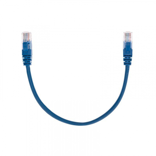 Патч-корд U/UTP CAT 5e RJ45-RJ45 26AWG LSZH син. 0.3м Rexant 02-0104-03 в г. Санкт-Петербург 