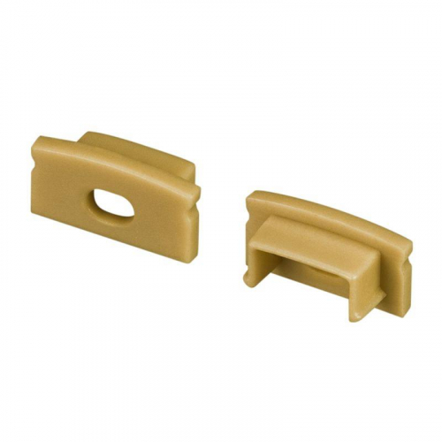039993 Заглушка LINE-1708 GOLD с отверстием пластик Arlight 