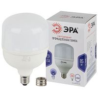 Б0032088 Лампа светодиодная высокомощная STD LED POWER T140-85W-6500-E27/E40 85Вт T140 колокол 6500К холод. бел. E27/E40 (переходник в компл.) 6800лм Эра 