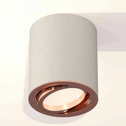 Комплект накладного светильника Ambrella light Techno Spot XS7423023 SGR/PPG серый песок/золото розовое полированное (C7423, N7005) в г. Санкт-Петербург  фото 3