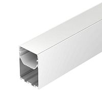 041852 Профиль LINE-S-5075-3000 WHITE L3000 алюм. Arlight 