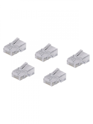 SQ0561-0027 Разъем RJ-45 UTP для кабеля кат. 5Е, 8P8C (5 шт), TDM