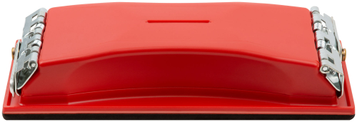 Держатель д/нажд.бум. пластиковый с мет.прижимом, красный 210х105 мм в г. Санкт-Петербург  фото 2