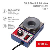 09-9210 Ванна паяльная модель R38F 100Вт d38мм 200-480град.C бессвинцовая Rexant 